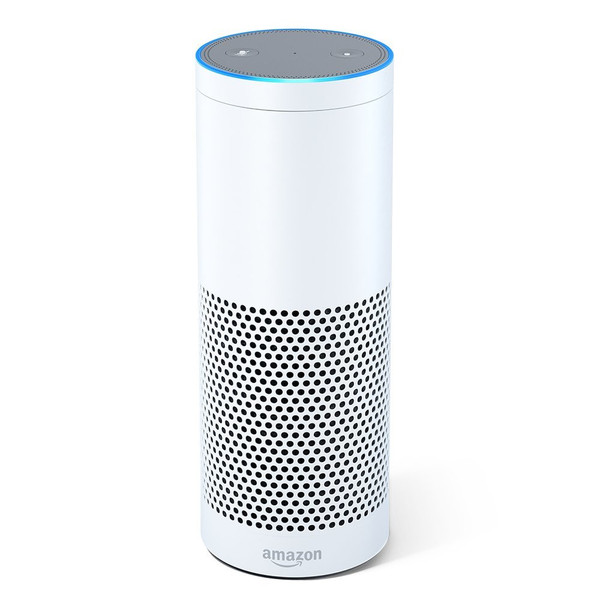 Amazon 841667115276 Stereo portable speaker Cylinder White