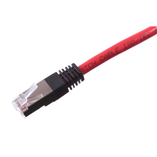 Uniformatic 23874 1m Cat6 F/UTP (FTP) Red networking cable
