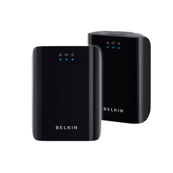 Belkin Powerline AV Starter Kit, DuoPack 200Мбит/с сетевая карта