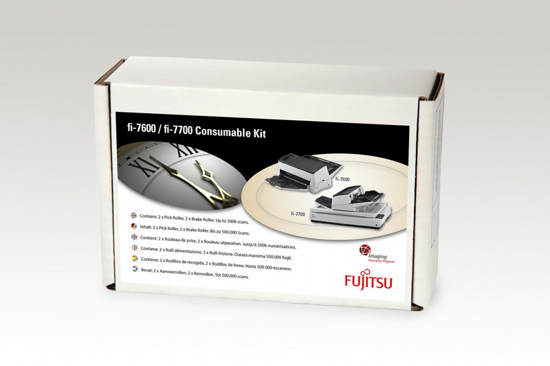 Fujitsu CON-3740-002A Scanner Verbrauchsmaterialienset Drucker-/Scanner-Ersatzteile