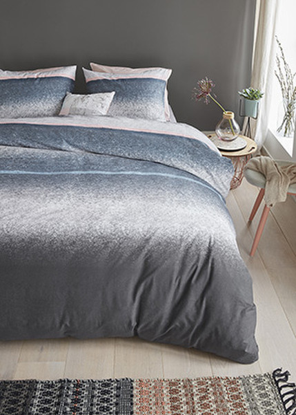 Bedding House Wales Pastel Blue,Grey,Pink Cotton duvet cover