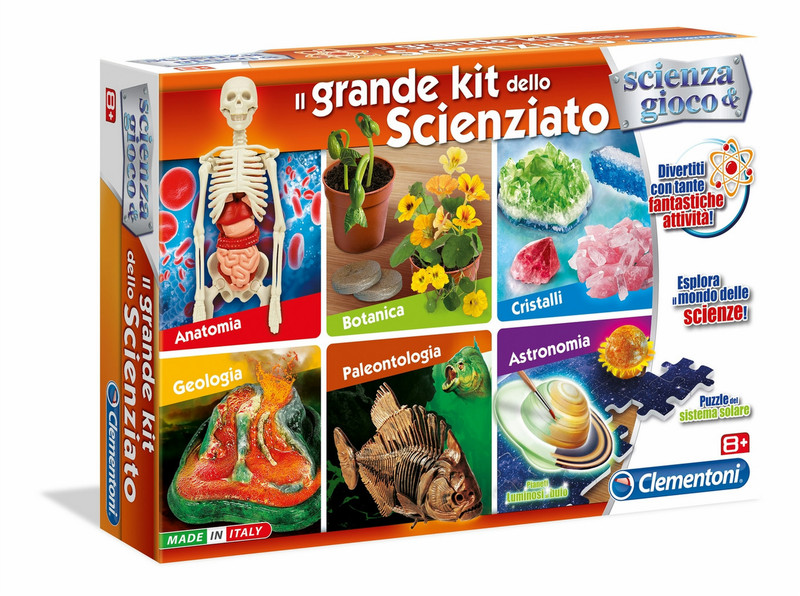 Clementoni 13961 verschiedene Experimentier-Set Wissenschafts-Bausatz & -Spielzeug für Kinder