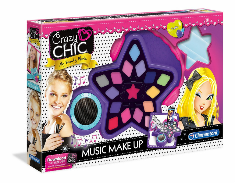 Clementoni Music Make Up kids' makeup set