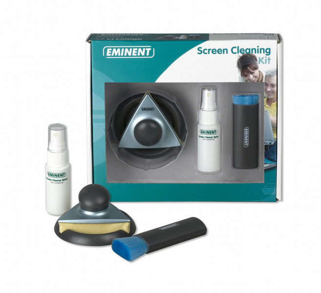 Eminent Screen Cleaning Kit LCD/TFT/Plasma Equipment cleansing wet & dry cloths