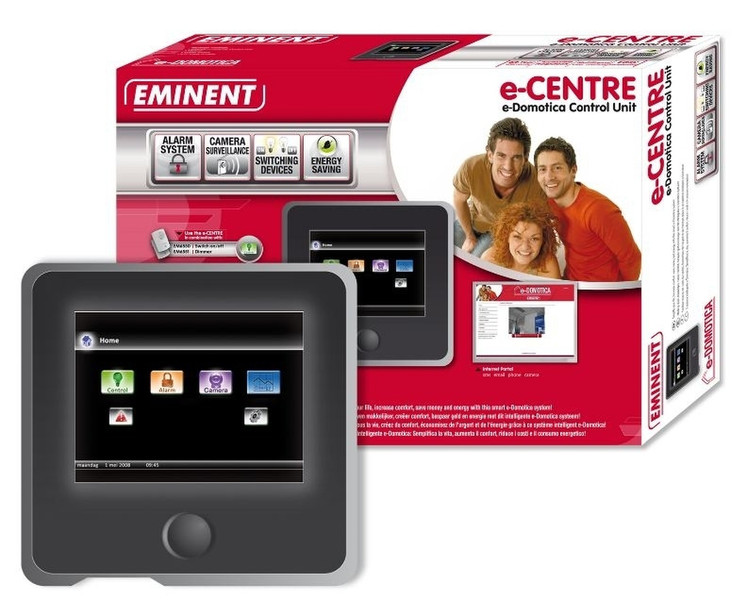 Eminent e-CENTRE Controlecentrum met Kleuren Touchscreen security access control system
