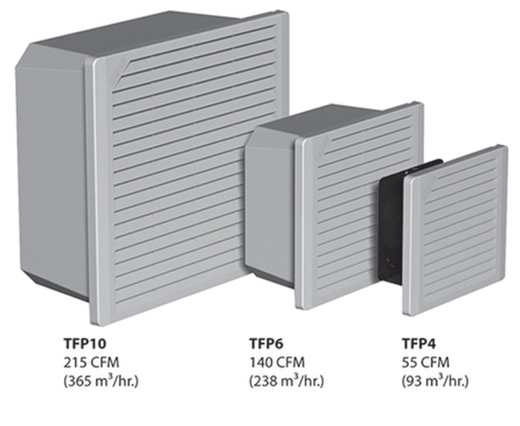 Hoffman TFP61 Стена 238м³/ч Cеребряный вытяжной вентилятор