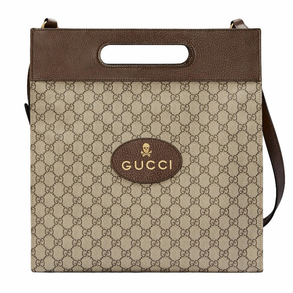 Gucci Soft GG Supreme tote men's shoulder bag
