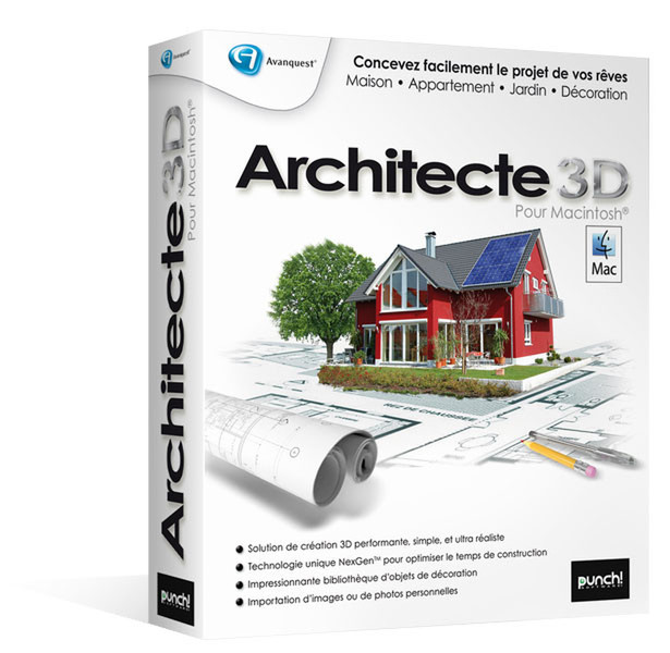 Avanquest Architecte 3D pour Macintosh