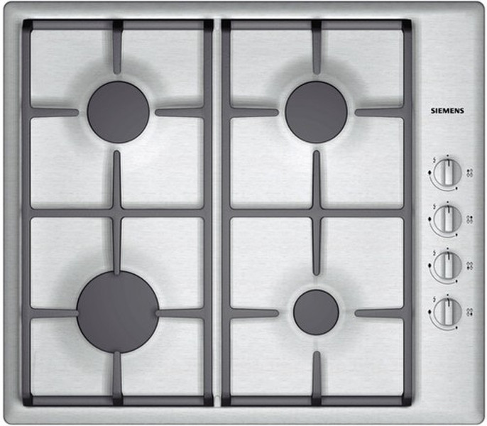 Siemens ER14253NL built-in Gas hob Silver hob