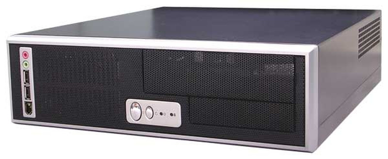 Procase Zirco sAX Desktop 250W Black,Silver computer case