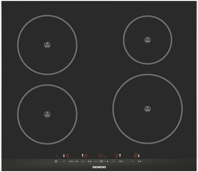 Siemens EH675TE11E built-in Induction Black hob