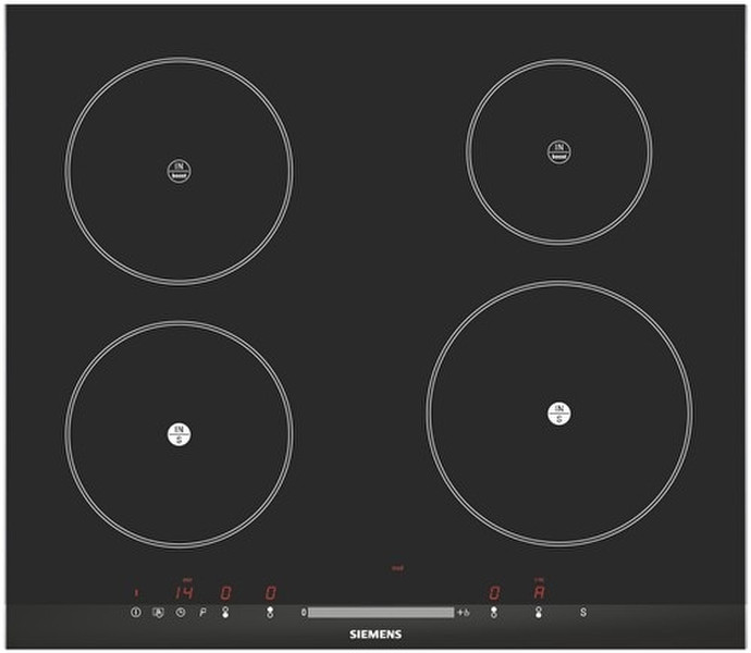 Siemens EH675ME21E Встроенный Induction hob Черный плита