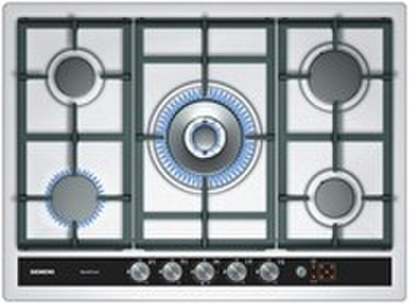 Siemens EC745RF90N Встроенный Gas hob Cеребряный плита