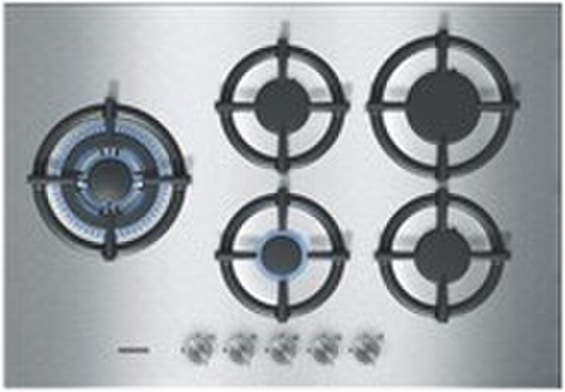 Siemens EC775SB20N built-in Gas hob Silver hob