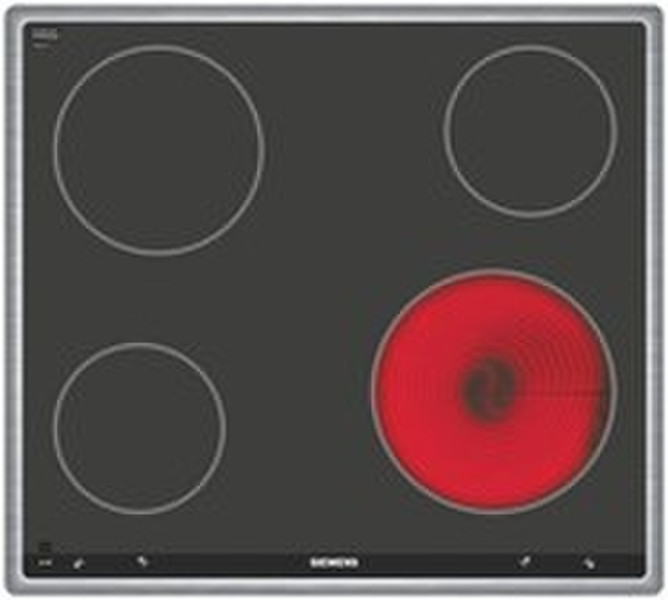 Siemens EF645EE11 Встроенный Ceramic hob Черный плита