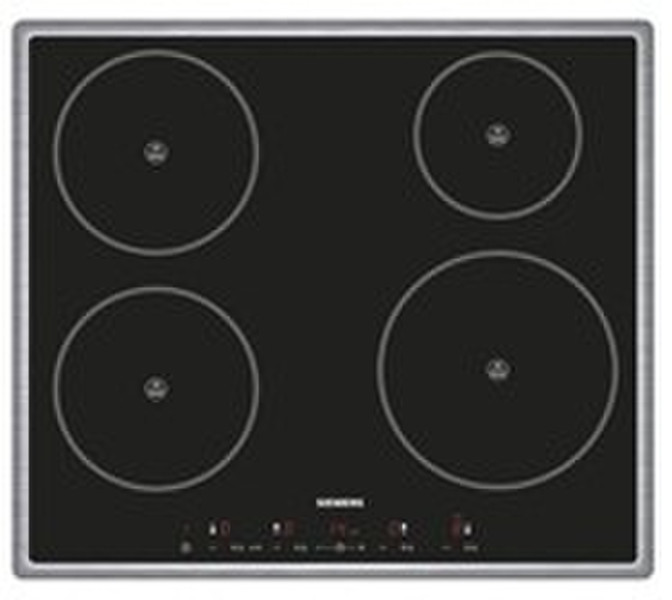 Siemens EH645TE11E Встроенный Induction hob Черный плита