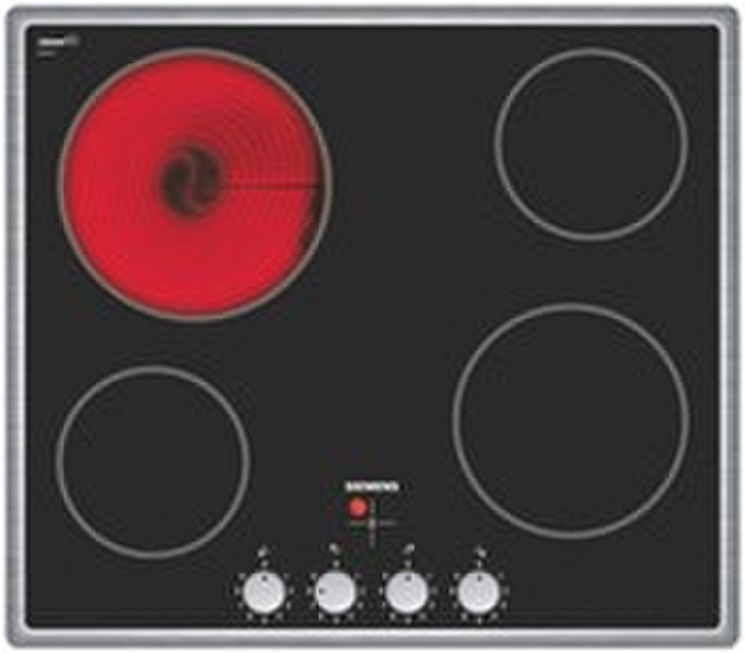 Siemens ET645GE11E Встроенный Ceramic hob Черный плита