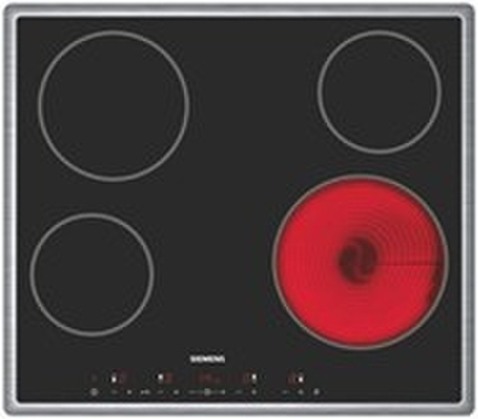 Siemens ET645TE11E Встроенный Ceramic hob Черный плита