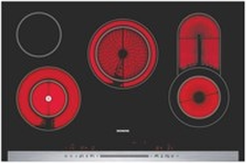 Siemens ET885MC21D Встроенный Electric hob Черный плита