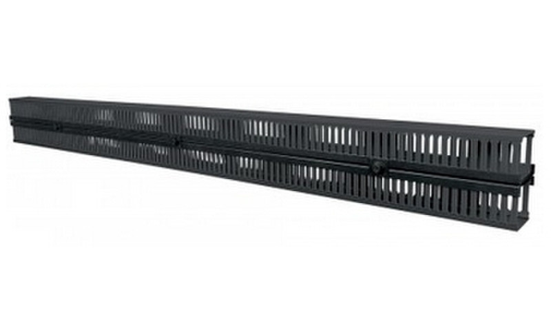 Intellinet 714334 Straight cable tray Черный кабельный короб