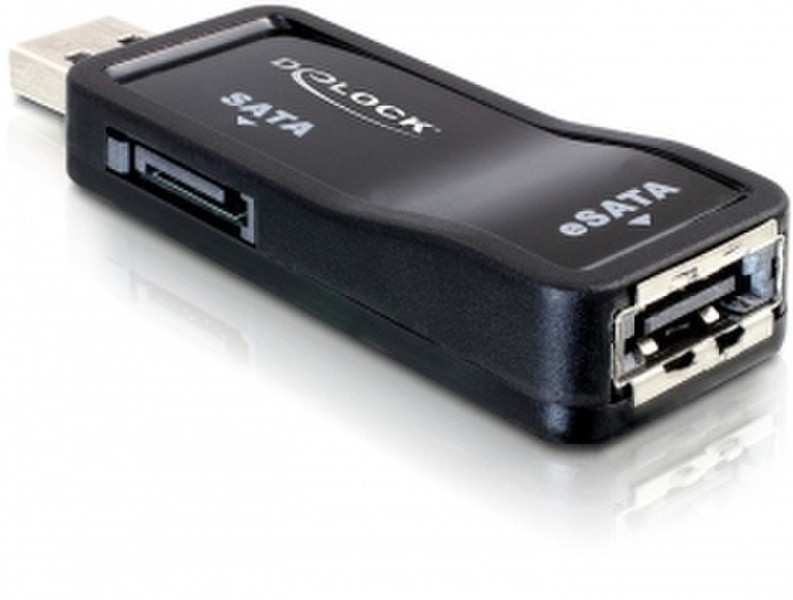 DeLOCK Adapter USB 2.0 / eSATAp + SATA USB 2.0 Schnittstellenkarte/Adapter