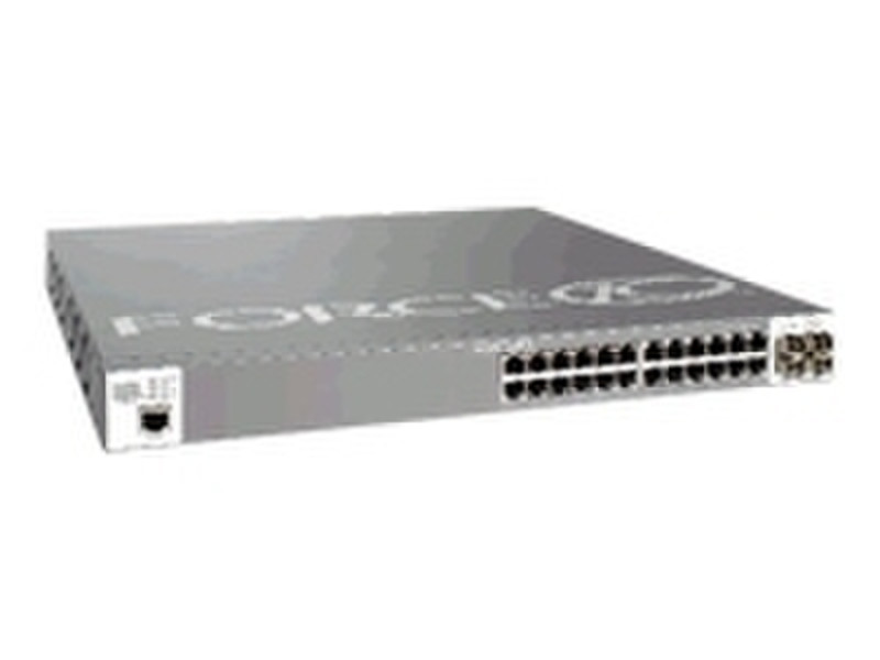 Force10 S25-01-GE-24V Managed L3 Power over Ethernet (PoE) Silver network switch