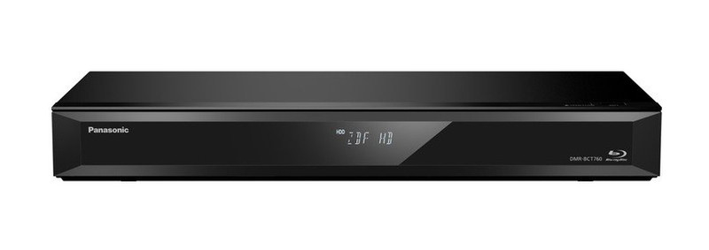 Panasonic DMR-BCT760 Blu-Ray recorder 3D Черный