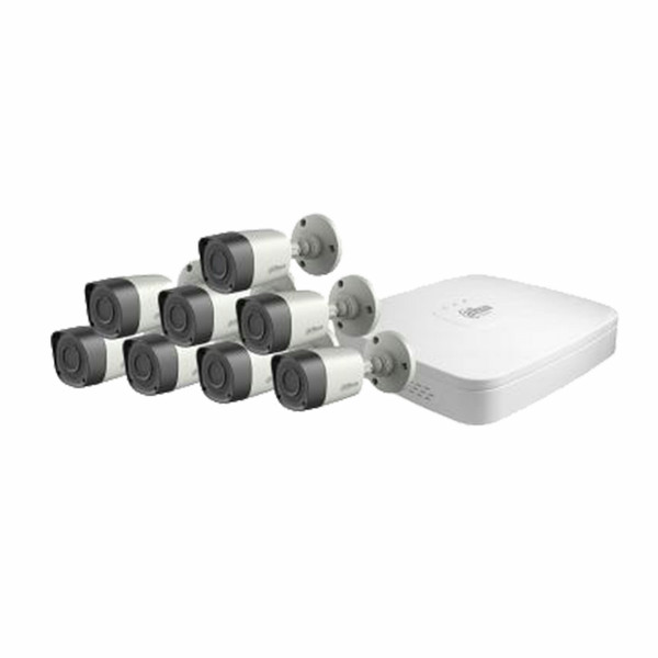 Dahua Europe DH-KIT/HCVR4108C-S3/8-HFW1000R-0360B-S2 Wired 8channels video surveillance kit