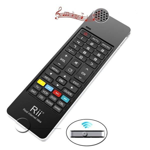 Epsilon i13 RF Wireless Press buttons Black remote control