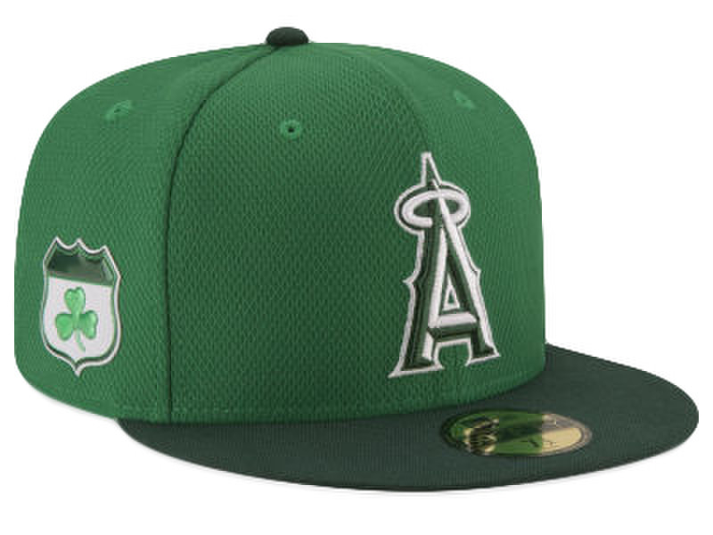 New Era Los Angeles Angels 2017 MLB St. Pattys Diamond Era 59FIFTY Cap