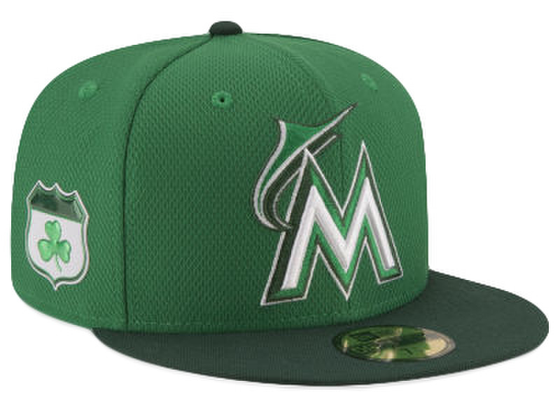 New Era Miami Marlins 2017 MLB St. Pattys Diamond Era 59FIFTY Cap