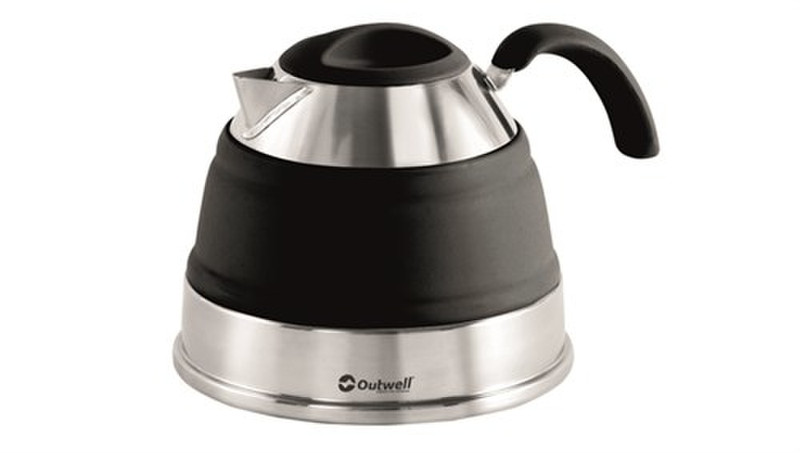 Outwell Collaps Kettle 1.5L Black,Stainless steel kettle