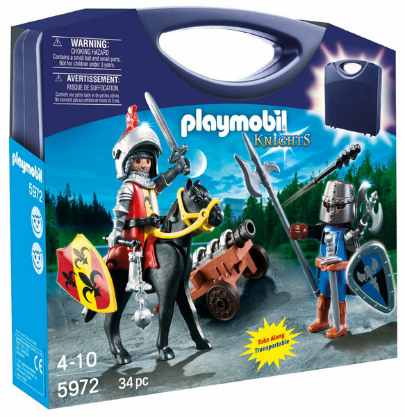 Playmobil Knights Carry Case Мальчик Разноцветный набор детских фигурок
