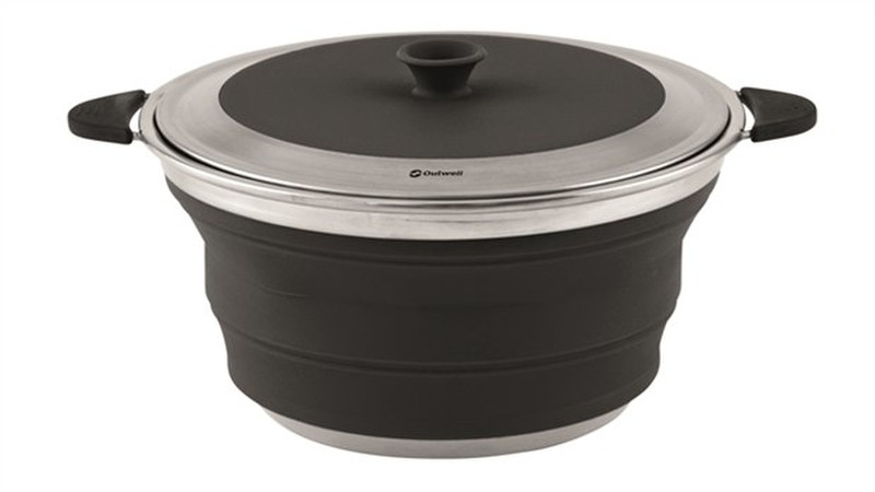 Outwell Collaps Pot Pot 4.5L Black,Stainless steel