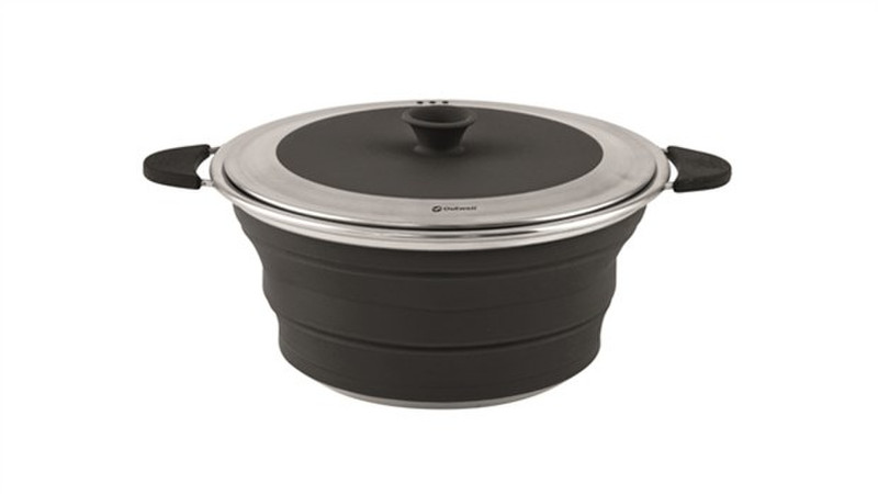 Outwell Collaps Pot Pot 2.5L Black,Stainless steel
