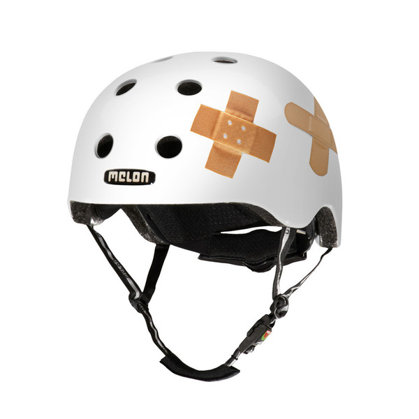 Melon Helmets Plastered White Full shell XL/XXL Белый велосипедный шлем