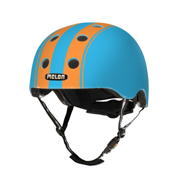 Melon Helmets Double Orange Blue Vollschale M/L Blau Fahrradhelm