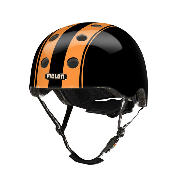 Melon Helmets Double Orange Black Vollschale Schwarz Fahrradhelm