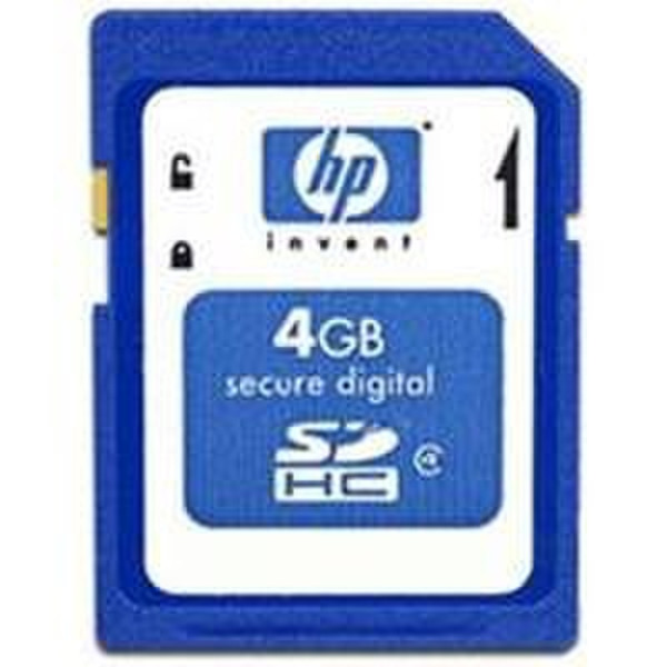Hewlett Packard Enterprise 580387-B21 4ГБ SDHC Class 6 карта памяти