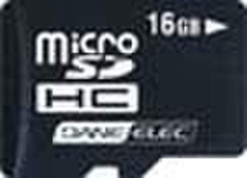 Dane-Elec MircoSDHC 16GB Class 4 + adaptors 16GB MicroSDHC memory card