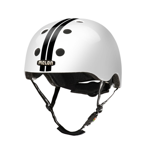 Melon Helmets Straight Black White Full shell Черный, Белый велосипедный шлем