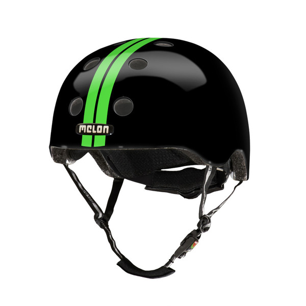 Melon Helmets Straight Green Black Full shell Черный, Зеленый велосипедный шлем