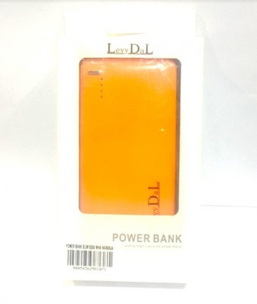LevyDal 81071 5200мА·ч Оранжевый внешний аккумулятор
