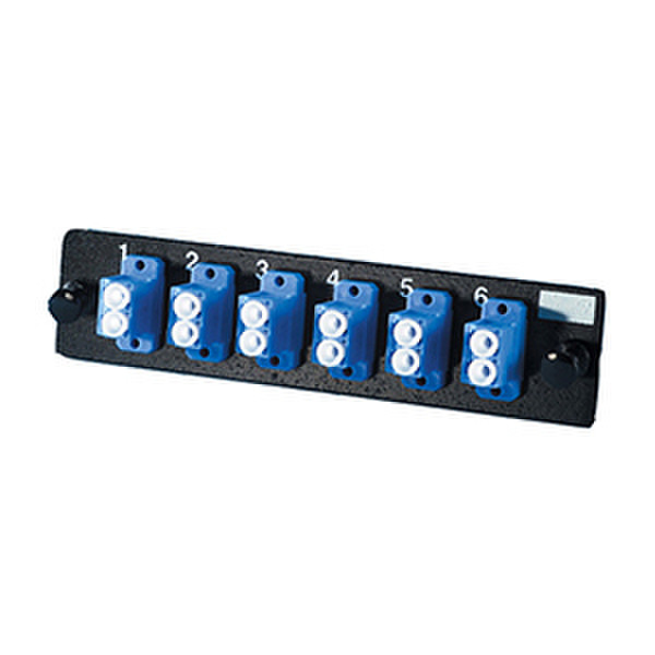 Superior Essex OR-OFP-LCD12AC LC Black,Blue fiber optic adapter
