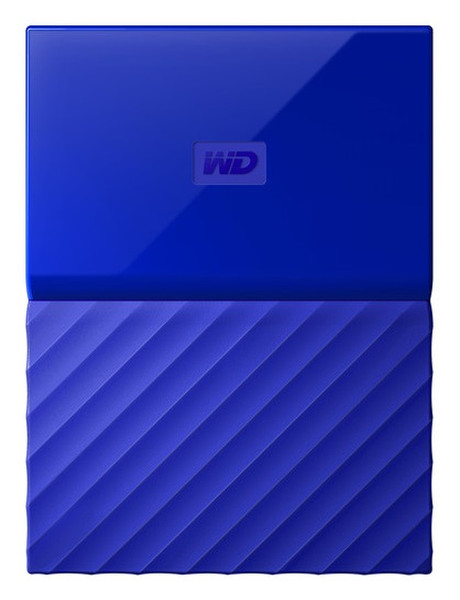 Western Digital My Passport 4TB Micro-USB B 3.0 (3.1 Gen 1) 4000GB Blau