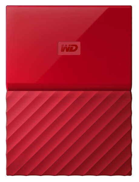 Western Digital My Passport 4TB Micro-USB B 3.0 (3.1 Gen 1) 4000GB Red