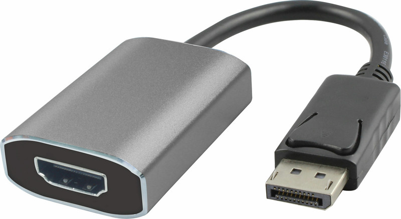 Microconnect DPHDMI4AL 0.2м DisplayPort HDMI Черный адаптер для видео кабеля