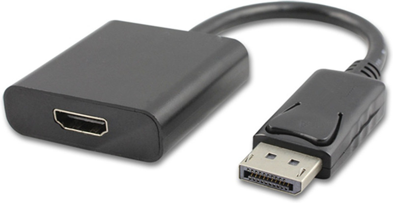 Microconnect DPHDMI4B 0.2m DisplayPort HDMI Black video cable adapter