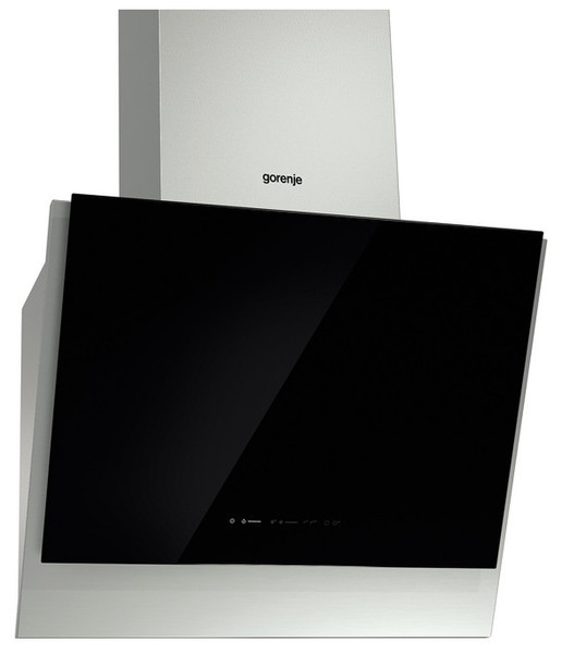 Gorenje WHI641A3XGB Wall-mounted cooker hood 419м³/ч B Черный, Серый кухонная вытяжка