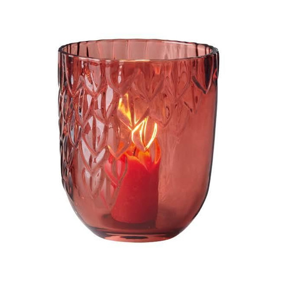 LEONARDO 063979 Glass Brown candle holder
